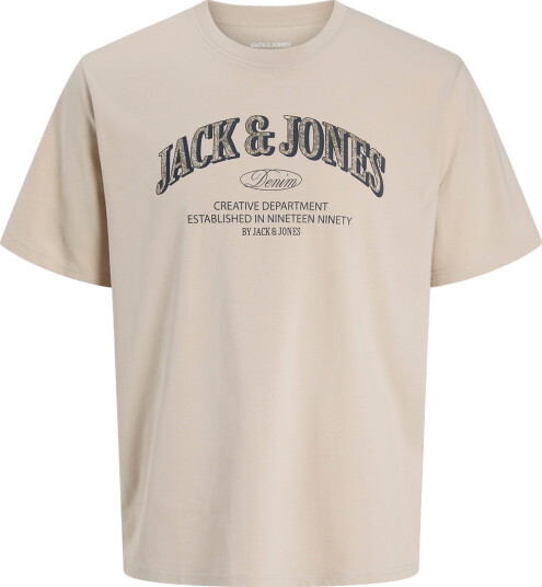 Jack & Jones T skjorte JjeDenver Moonbeam Jack & Jones 14 år (164) T skjorte Beige