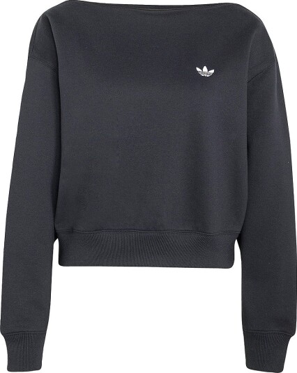 Adidas Originals Collegegenser Ess Crw Lo Svart