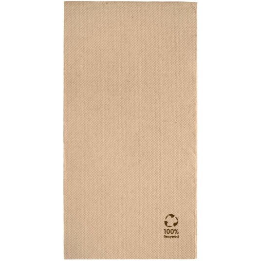 GARCIA DE POU Serviett Ecolabel 1/8 foldet; 40x40 cm (BxL); Natur; 50 Stykk / Forpakning