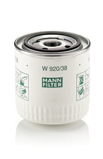 Oljefilter MANN FILTER W 920/38 Oljefilter MANN FILTER W 920/38