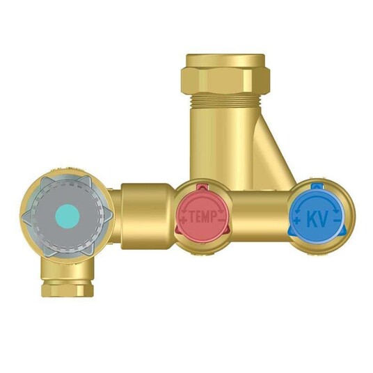 OSO Hotwater Kombiventil for Undermontasje Ut2 15/sv2 9 Bar Ø15mm OSO Hotwater Kombiventil for Undermontasje Ut2 15/sv2 9 Bar Ø15mm