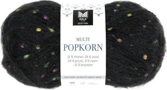 Dale Garn Multi Popkorn Sort 519 50 g