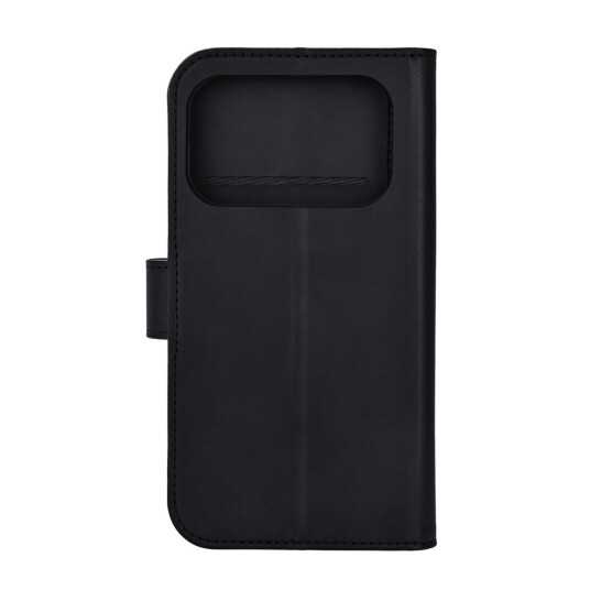 Deltaco Lommebokdeksel for iPhone 17 Pro med stativfunksjon Svart