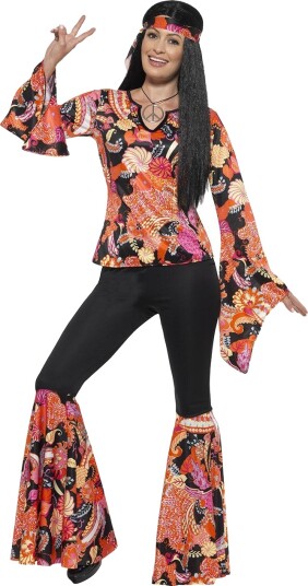 Hippie Shake Damekostyme Strl M