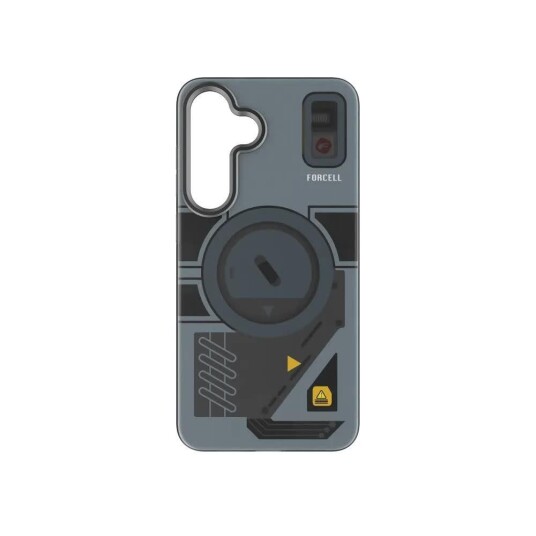 Forcell F Protect Levels Dual Layer 4D deksel for Samsung Galaxy S25 Plus Kompatibel med MagSafe Cybergrå Forcell F Protect Levels Dual Layer 4D deksel for Samsung Galaxy S25 Plus Kompatibel med MagSafe Cybergrå