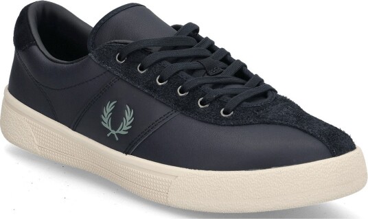 Fred Perry Tennis Shoe Lthr/Suede NAVY 41