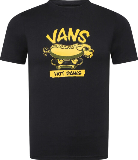 VANS Hot Dawg Ss Tee   Black   S