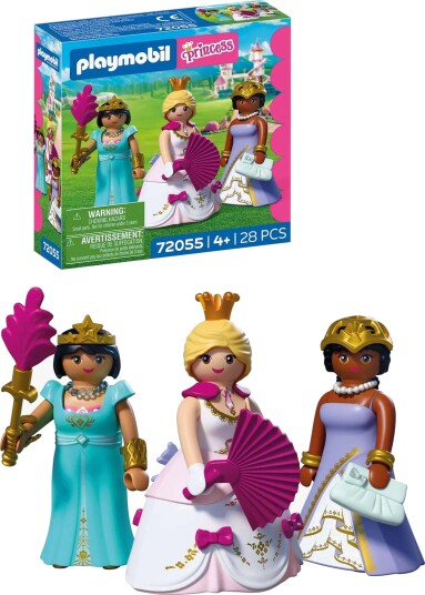 Playmobil Tre Prinsesser 28 Deler Flerfarget Byggeleker