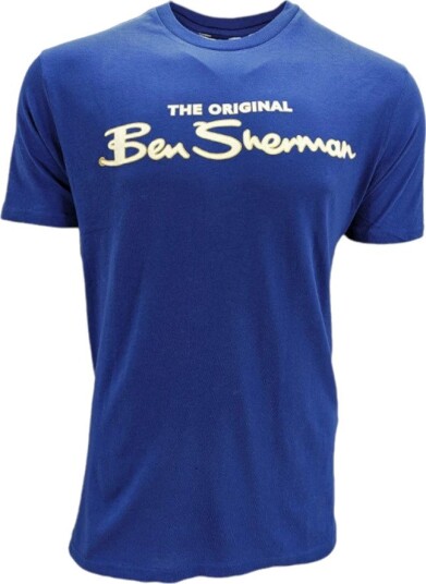 Ben Sherman Herre Topper Blå M,