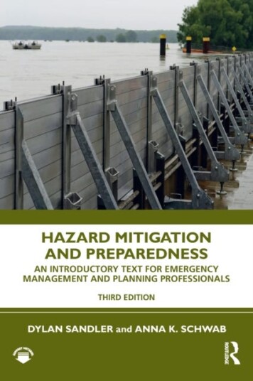 Hazard Mitigation and Preparedness  An Introductory Text for Emergency Management and Planning Professionals