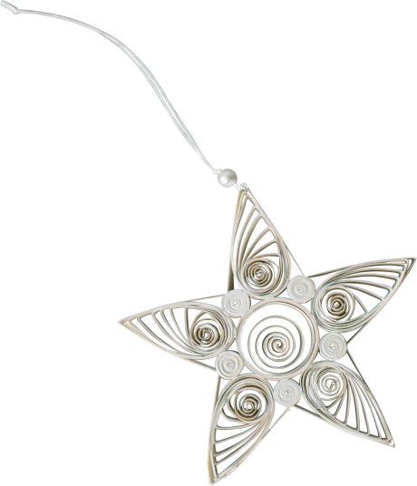 Dbkd Paper Star juleanheng 10,5 cm White