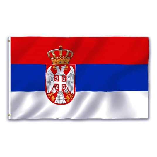 Serbia Flagget 150 x 90 cm Serbia Flagget 150 x 90 cm