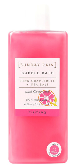 Sunday Rain Pink Grapefruit & Sea Salt Bubble Bath 450ml