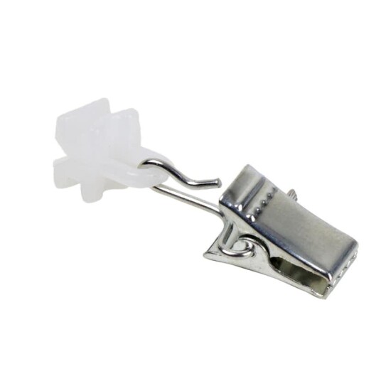 Glider Kirsch Med Klemme Til U-Skinne 10 stk 094231