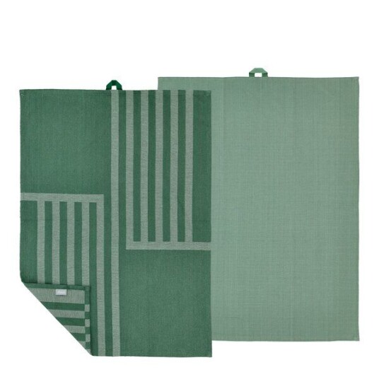 Södahl   Reflection kjøkkenhåndkle 50x70 cm 2 stk pine green