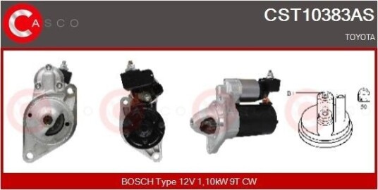Starter CASCO CST10383AS