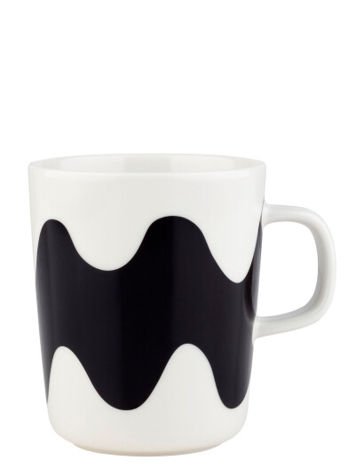 Marimekko Home Lokki Mug 2,5 Dl   Black   25 CL