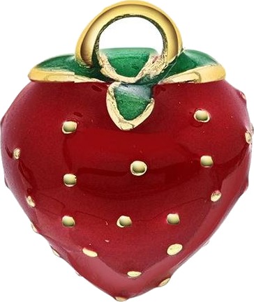 Sandra Lyng X Pan Jewelry Berry Cute charms i 925 forgylt sølv