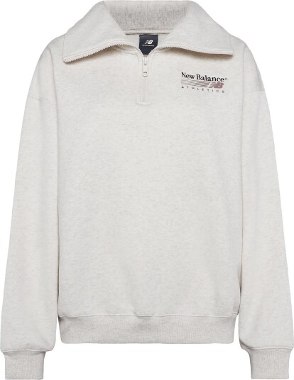 New Balance Trackside Fleece Half Zip LINEN HEATHER XXL New Balance Trackside Fleece Half Zip LINEN HEATHER XXL