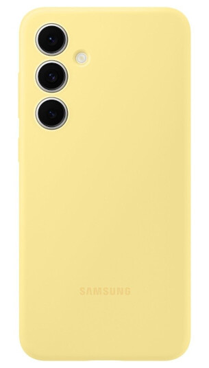 Samsung Galaxy S24 FE Silikondeksel Gul - Beskyttelse for Mobil