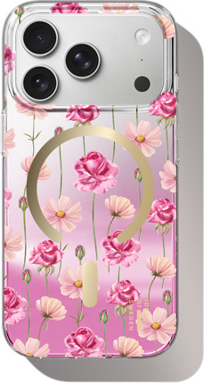 Ideal Of Sweden Mirror MagSafe Case iPhone 17 Pro Rose Blush Floral