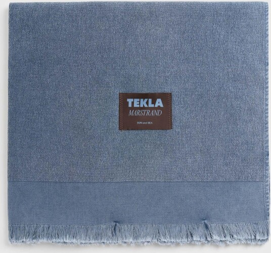 Tekla | Tekla håndklær | Strandhåndkle 100x180 sun bleached navy