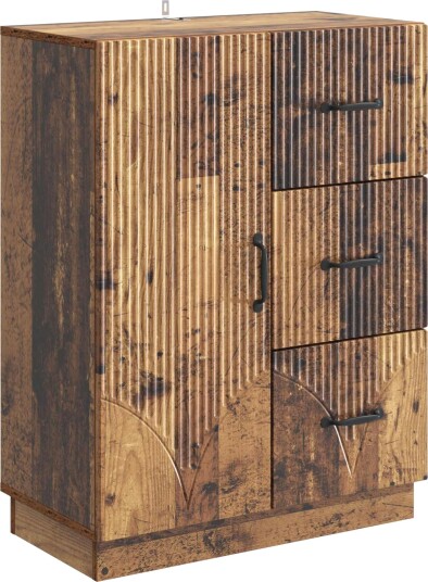Serviesskap Gammelt tre 66 x 34,5 x 87 cm Konstruert tre