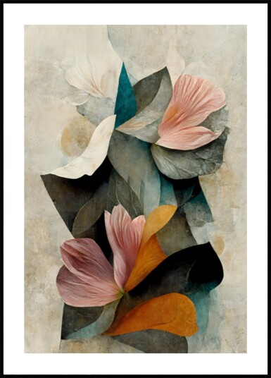 Floral Harmony Plakat / 21x30