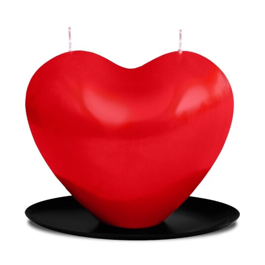 Mikamax Melting Heart Candle Mikamax Melting Heart Candle