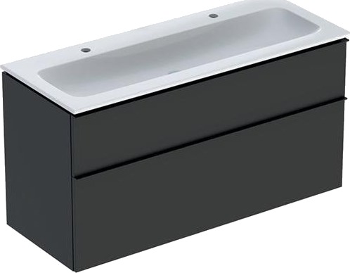 Møbelsæt Icon Smal 2 Skuf 120X63 Lava