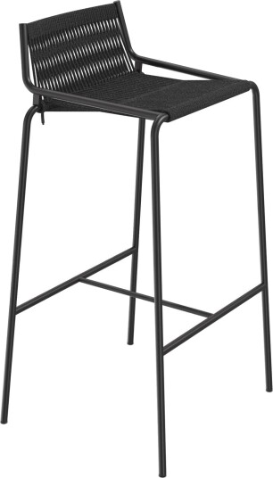 Thorup Copenhagen Noel Barkrakk Sort/ Sort Lin H77 cm Thorup Copenhagen Noel Barkrakk Sort/ Sort Lin H77 cm
