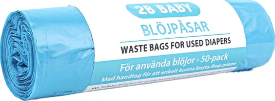 2B Baby Bleieposer 50-Pakk