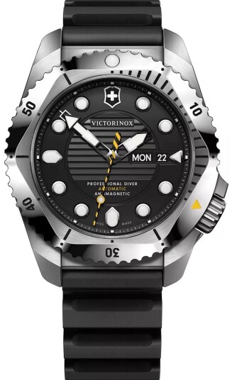 Victorinox Herreklokke 241994 Dive Pro Sort/Gummi Ø43 mm Victorinox Herreklokke 241994 Dive Pro Sort/Gummi Ø43 mm