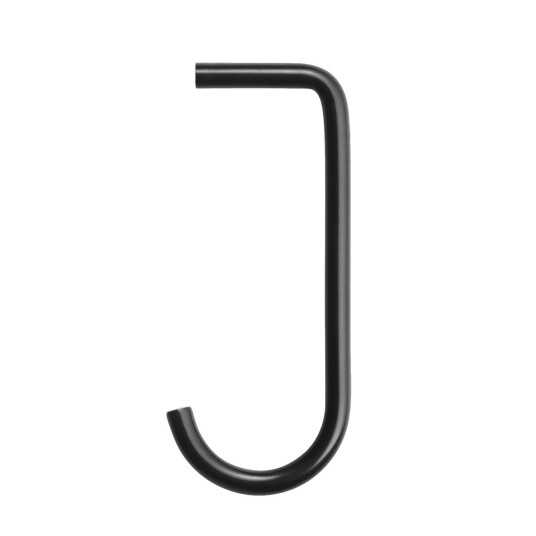String J Hook Svart Hyller & Hyllesystem Nils Strinning Metall String J Hook Svart Hyller & Hyllesystem Nils Strinning Metall