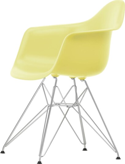 Vitra Eames Plastic RE DAR Spisestol Sitron/ Krom Vitra Eames Plastic RE DAR Spisestol Sitron/ Krom