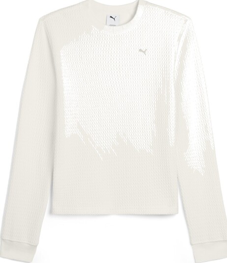Puma W Boulder Crew Golfgenser dame White-Glow X-Small