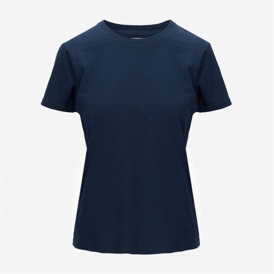 Colorful Standard Women Light Organic Tee - Navy Blue Blå S