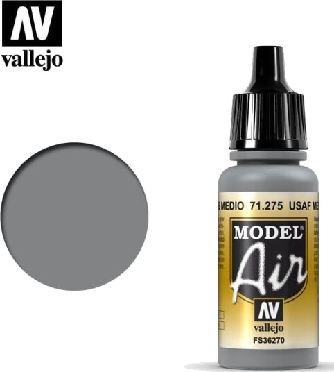 Vallejo Model Air USAF Medium Gray 17ml (71.275)