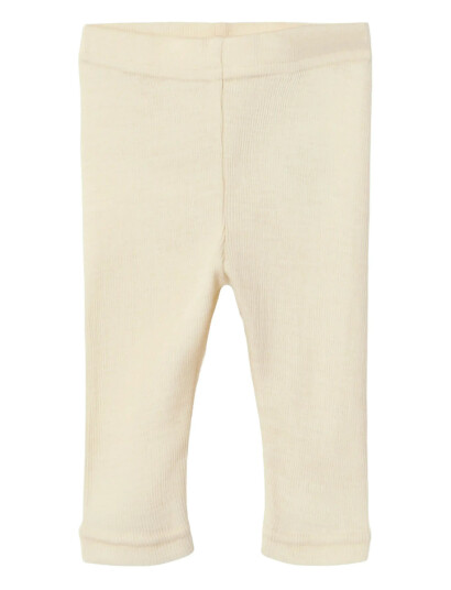 Lil"Atelier Nbnnalu Rib Wo/Mo Slim Legging Lil   Cream   74