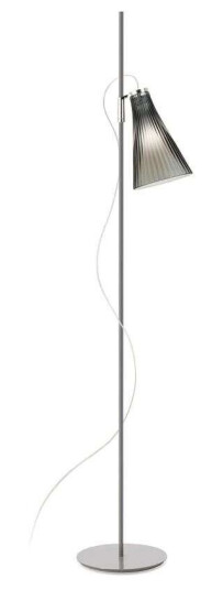 Kartell K-Lux Gulvlampe Grey/Smoke Kartell K-Lux Gulvlampe Grey/Smoke