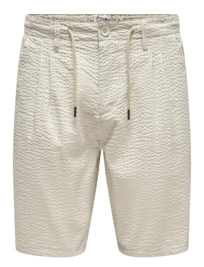 ONLY & SONS | Onsleo Life 0009 Seersucker Shorts Noos | XS