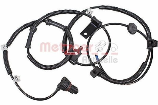 Sensor, ABS METZGER 09001446