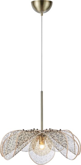 Markslöjd   Pendellampe Styrka 1L 63cm   Beige