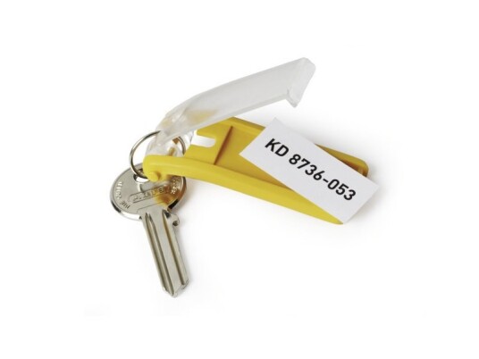 Durable Nøkkelbrikke Key Clip Mix 6 Stk Durable Nøkkelbrikke Key Clip Mix 6 Stk