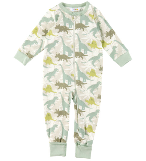 Joha Nattdrakt Off White/Støvet Grønn m. Dino Joha 70 Nattdrakt Hvit Joha Nattdrakt Off White/Støvet Grønn m. Dino Joha 70 Nattdrakt Hvit