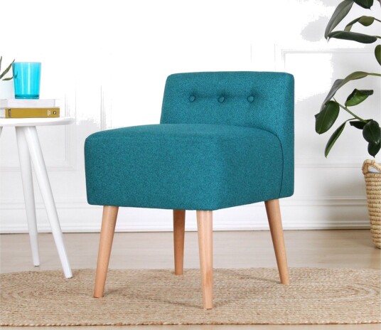 Anaro Sittepuff 43 cm Rektangulær Grønn