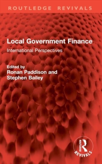 Local Government Finance Local Government Finance