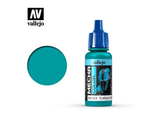 Vallejo 69.023 Turkis Acryl Maling Væske 17 Ml 1 Stykker