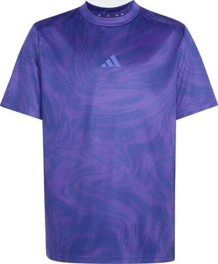 adidas Sport Icons All over Graphic T shirt størrelse 140 cm