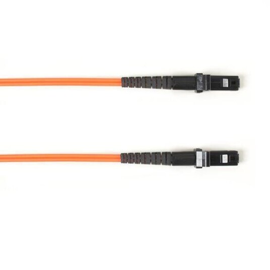 BLACK BOX 62.5 MM FO PATCH CABLE DUPLX, PVC, OR, MTMT BLACK BOX 62.5 MM FO PATCH CABLE DUPLX, PVC, OR, MTMT